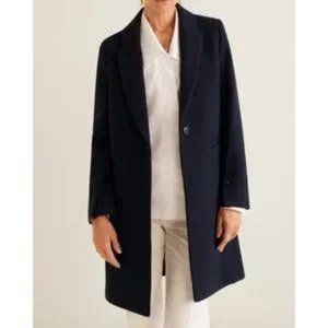 MANGO Masculine Structured Coat
